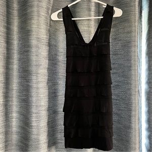 Miley Cyrus & Max Azria - Black Racerback Dress/Tunic - Size Large L